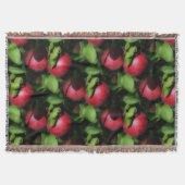 Couverture Red McIntosh Apples Motif d'art naturel (Devant)