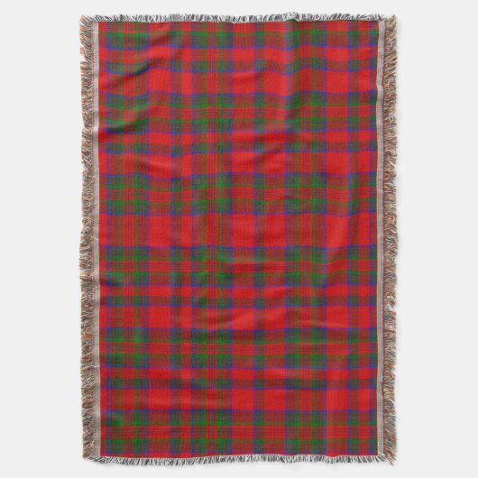 Couverture Red Plaid Tartan (devant Vertical)