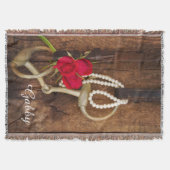 Couverture Red Roses et cheval Bit Pays Ouest (Devant)