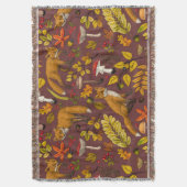 Couverture Renards d'automne sur chocolat brun (devant Vertical)