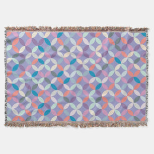 Couverture Répéter les quarts de cercle style motif violet la