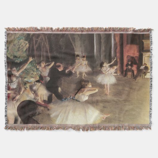 Couverture Répétition sur la scène par Edgar Degas (Devant)