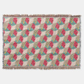 Couverture Repose de courtepointe patchwork Abstraite (Devant)