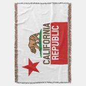 Couverture RÉPUBLIQUE DE CALIFORNIE Étoile Drapeau (devant Vertical)