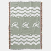 Couverture requin blanc personnalisez / .choisir couleur arri (devant Vertical)