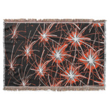 Réseau Starburst – Plaid Tissé Premium