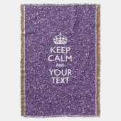 Couverture Restez calme et mauve (devant Vertical)