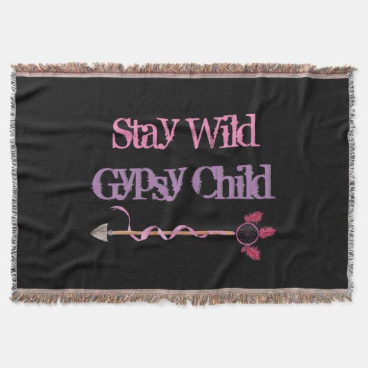 Couverture Restez sauvage Gypsy Flèche enfant (Devant)