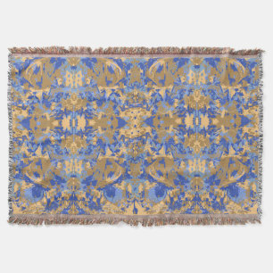 Couverture Résumé Motif exclusif bleu jaune