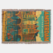 Couverture Rétro Amsterdam Pays-Bas (Devant)