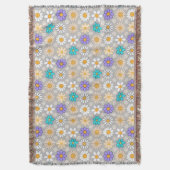 Couverture Retro Daisy Motif Simple.01. Gray BG (devant Vertical)