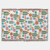 Couverture Rétro, Flower Patch (Devant)