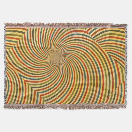 Couverture Retro Grunge Swirl + votre idée (Devant)