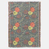 Couverture Rétro motif floral 2 (devant Vertical)