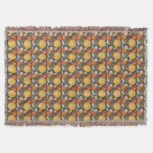 Couverture Rétro motif floral classique (Devant)