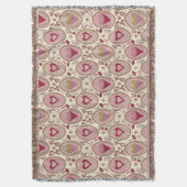 Couverture Retro Pink & Red Hand Drawn Hearts Valentine's Day (devant Vertical)