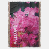 Couverture Rêve floral Fleurs roses Bienvenue (devant Vertical)