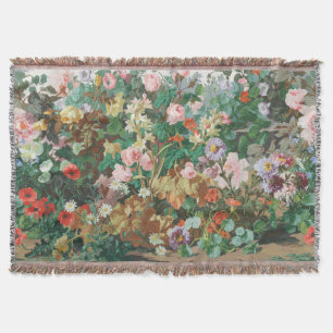 Couverture Rêve Maximaliste Floral Vintage
