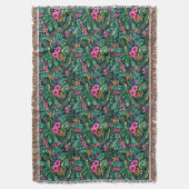 Couverture Rêves de jungle de crocodile - Motif de surface sa (devant Vertical)