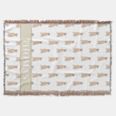 Couverture Rhodesian Ridgeback personnalisé (Devant)