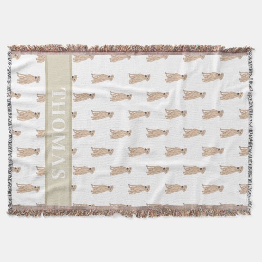 Couverture Rhodesian Ridgeback personnalisé (Devant)