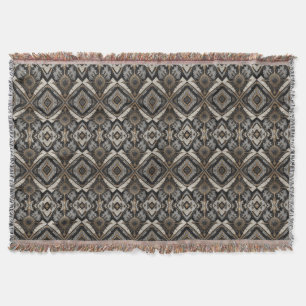 Couverture Rhomb Beige Texture