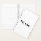 Couverture rigide simple petite 14 x 21,5 cm, Spir (Devant avec enveloppe)