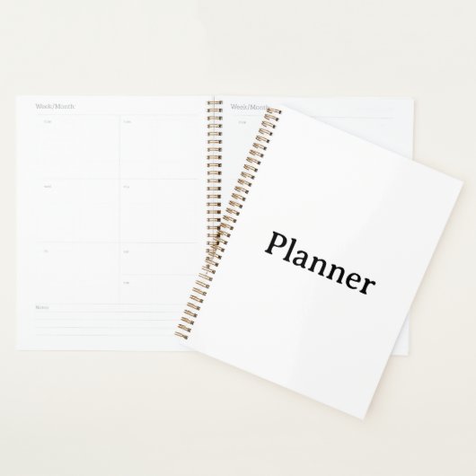 Couverture rigide standard 8,5" x 11" , Spirale do (Devant avec enveloppe)