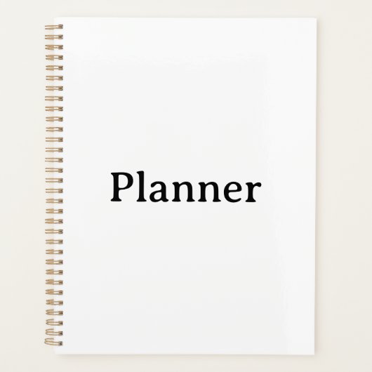 Couverture rigide standard 8,5" x 11" , Spirale do (Devant)