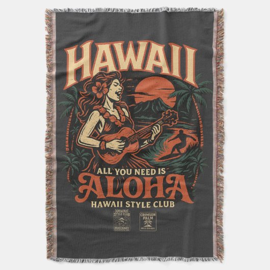 Couverture "Rising ALOHA" Debut Album (devant Vertical)