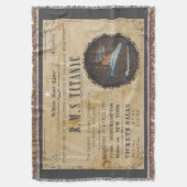 COUVERTURE RMS TITANIC BOARING PUBLICATION (devant Vertical)