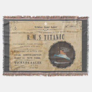 COUVERTURE RMS TITANIC BOARING PUBLICATION