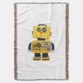 Couverture Robot curieux de jouet regardant vers le bas (devant Vertical)