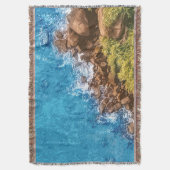 Couverture Rochers dans la mer, vue au-dessus 1 (devant Vertical)