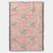 Couverture Rococo - Décor Chic Shabby - Canapé Jetant Des Cou (devant Vertical)