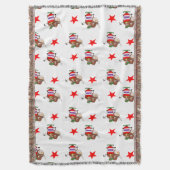 Couverture Rodéo Occidental Clown En Baril Et Bull (devant Vertical)