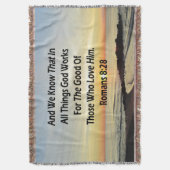 COUVERTURE ROMAINS DU SOLEIL 8:28 SCRIPTURE VERSE (devant Vertical)