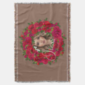 Couverture Romantic Rose Photo Frame For Lover (devant Vertical)