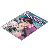 Couverture romantique du livre de bande dessinée (Côté gauche)