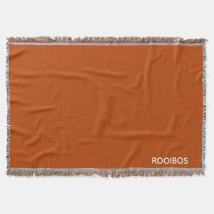 Couverture Rooibos rouge brun nom