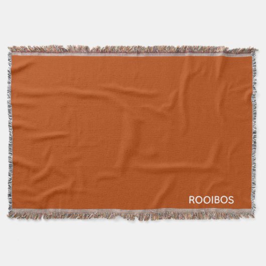 Couverture Rooibos rouge brun nom (Devant)