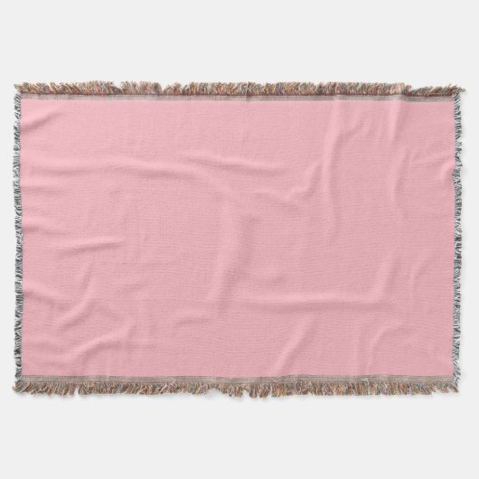 Couverture Rose clair couleur solide (Devant)
