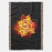 Couverture Rose de feu en fleurs (devant Vertical)