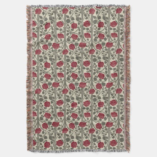 Couverture Rose de Glasgow - Art Nouveau (devant Vertical)