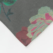 couverture rose décorative d'ouatine de fleur (Coin)