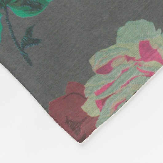 couverture rose décorative d'ouatine de fleur (Coin)