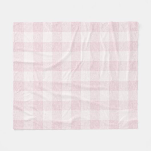 Couverture rose d'ouatine de plaid de Buffalo (Devant (Horizontal))