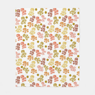 Couverture Rose en or orange et rouille polaire