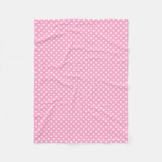 Couverture rose et blanche d'ouatine de motif de (Devant)