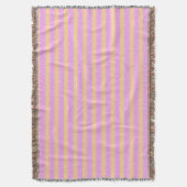 Couverture Rose Géométrique  (devant Vertical)